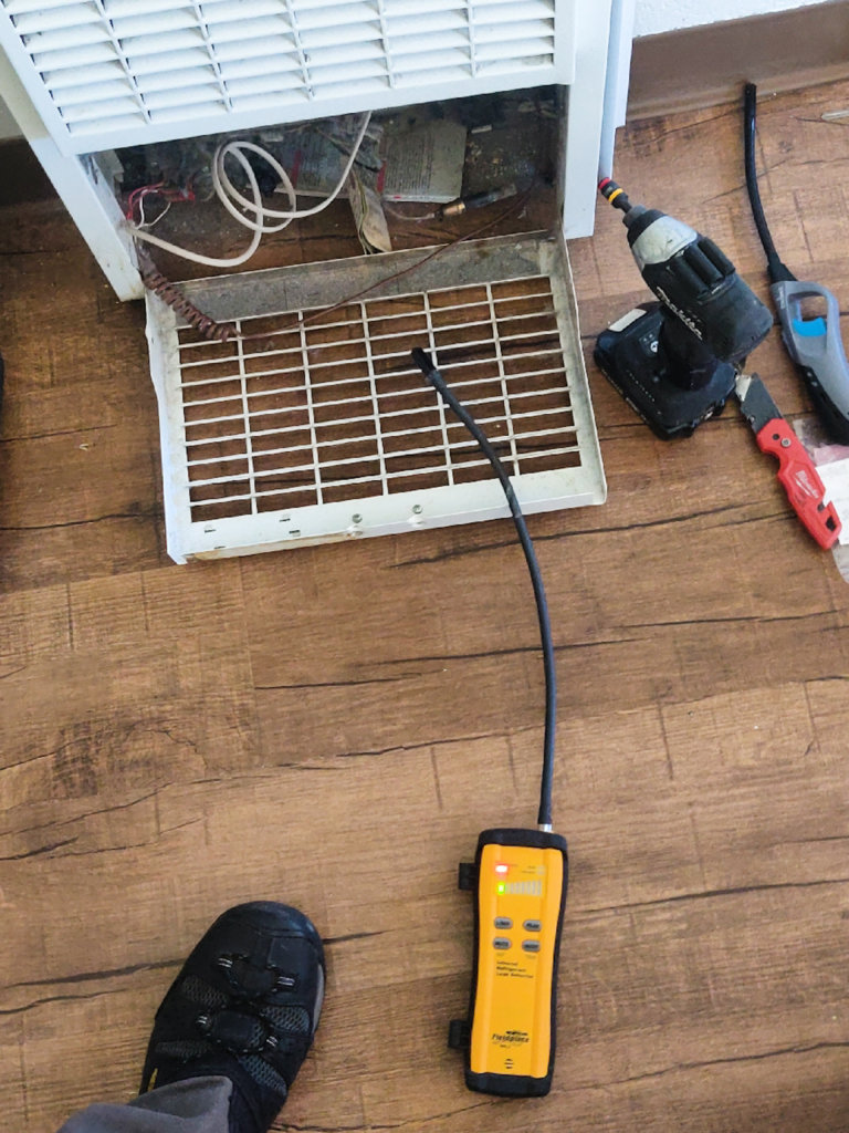 Wall heater repair in San Jose, CA Our technicians did the following: 1. Thermopile replacement 2. Gas leak testing 3. CO2 testing